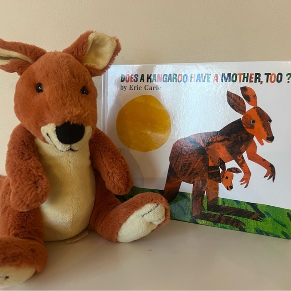 Eric Carle Does a Kangaroo Have a Mother Too? Book & Plush Toy 11 (Bundl - GOOD - Picture 2 of 3